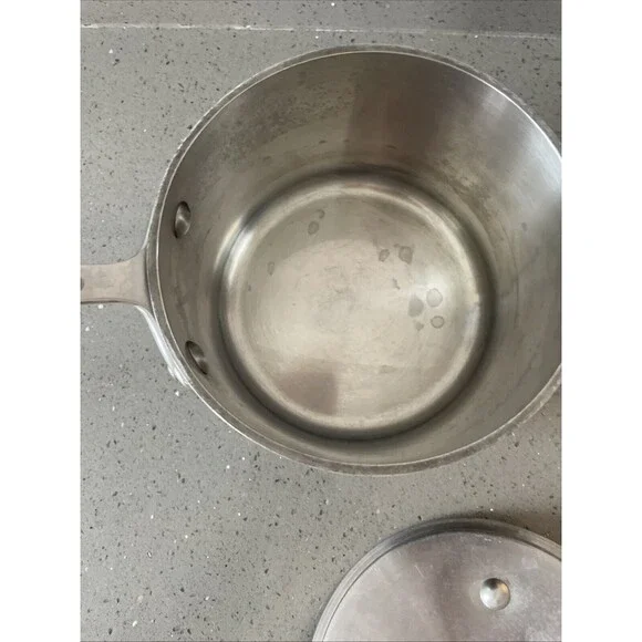 All-Clad Ltd 2 Quart Bonded Stainless Steel Sauce Pot + Lid 6"x4.5" ✅